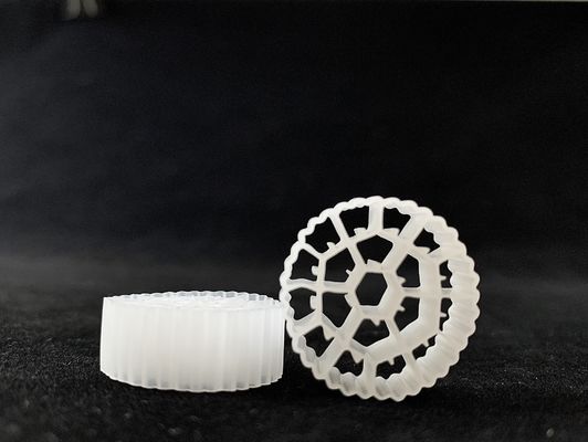 Y3 ROHS 19 Rooms White Floating Filter Media  25X10mm