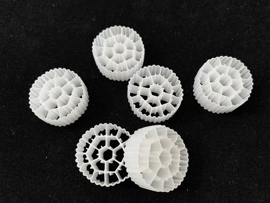 Y3 ROHS 19 Rooms White Floating Filter Media  25X10mm