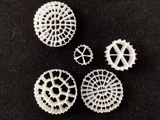 25X4mm Moving Bed Biofilm Reactor Media 64holes