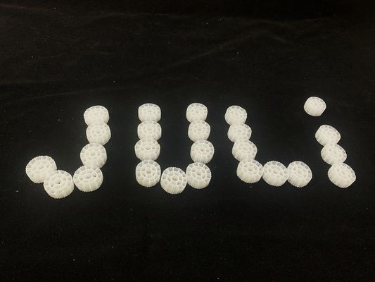 25X10mm 19Holes Floating Bead Filter Media Waste Water Treatment