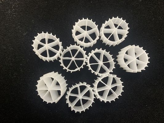 25X4mm Mbbr Media Surface Area White Virgin HDPE