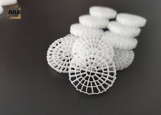 Shock Resistance Biofilter Media Virgin HDPE Granules White Color FDA