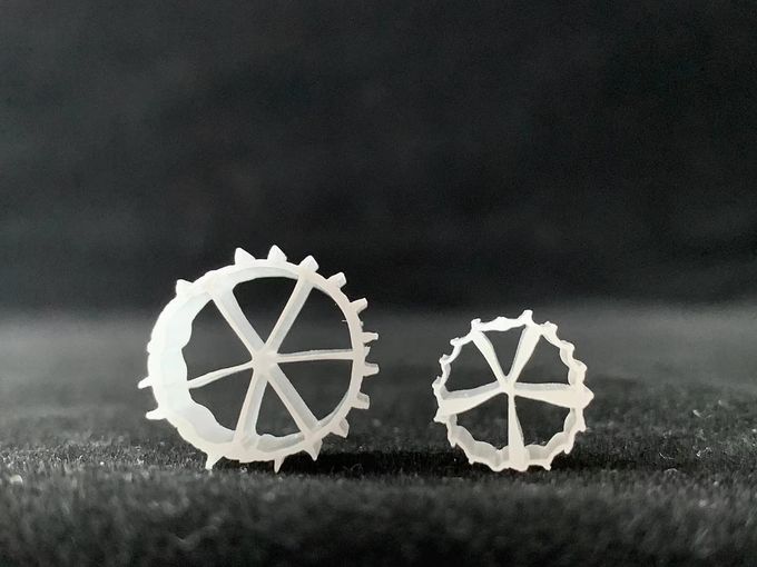 Y4 16X10mm 6 غرف حوض السمك مرشح سرير متحرك RAS 1