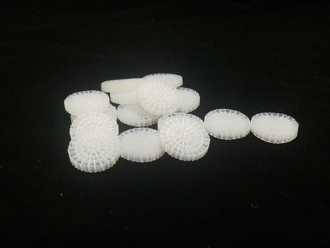 HDPE 11X7mm Bio PAC معالجة مياه الصرف الصحي 1