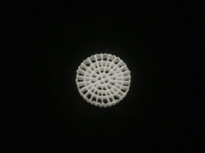 25X4mm Mbbr مساحة سطح الوسائط White Virgin HDPE 1