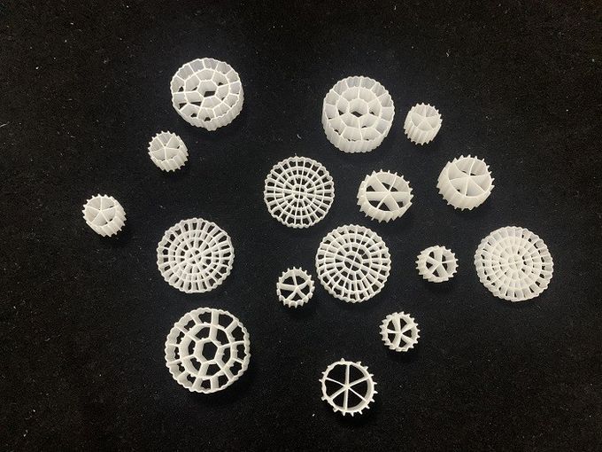25X10mm Y3 Biocell Filter Media أحواض السمك معالجة مياه الصرف الصحي 0